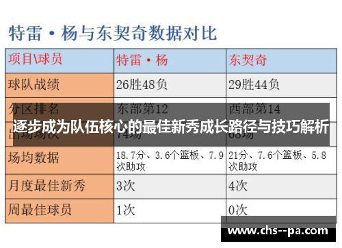 逐步成为队伍核心的最佳新秀成长路径与技巧解析